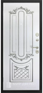 Металлическая дверь с напылением №38 внутренняя - фото